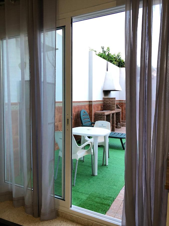 Apartamento Con Piscina En Ciudad Jardin Málaga Esterno foto