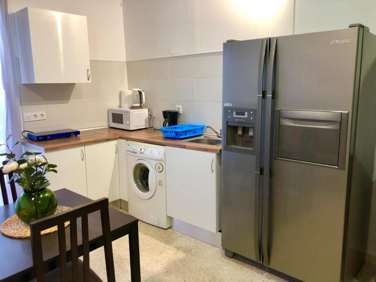 Apartamento Con Piscina En Ciudad Jardin Málaga Esterno foto