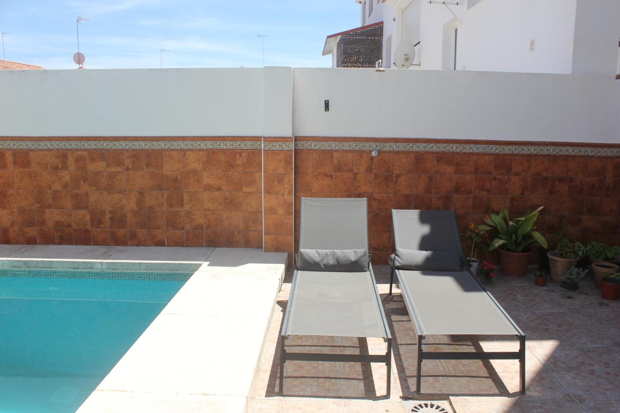 Apartamento Con Piscina En Ciudad Jardin Málaga Esterno foto